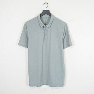 Lululemon Evolution Short Sleeve Polo Mint heater size Medium